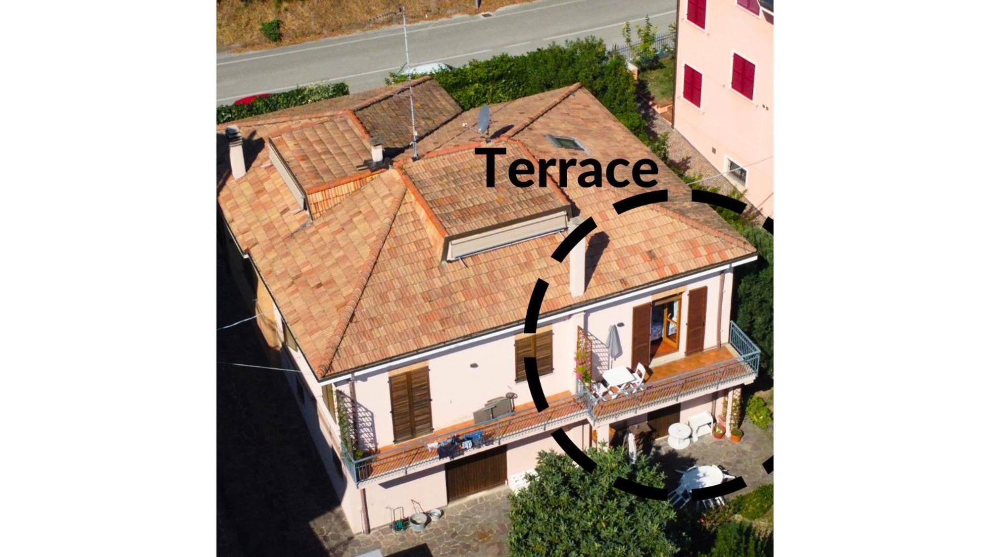 Casa San Bartolo - Pesaro Baia Flaminia Apartment Bagian luar foto